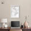 "Thick White Texture II", art mural blanc par Art Remedy-115119787-115119788