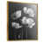 Toile avec cadre flottant or