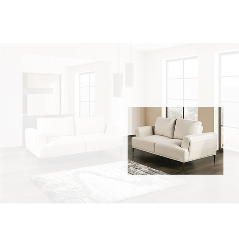 Causeuse Urbank, Beige