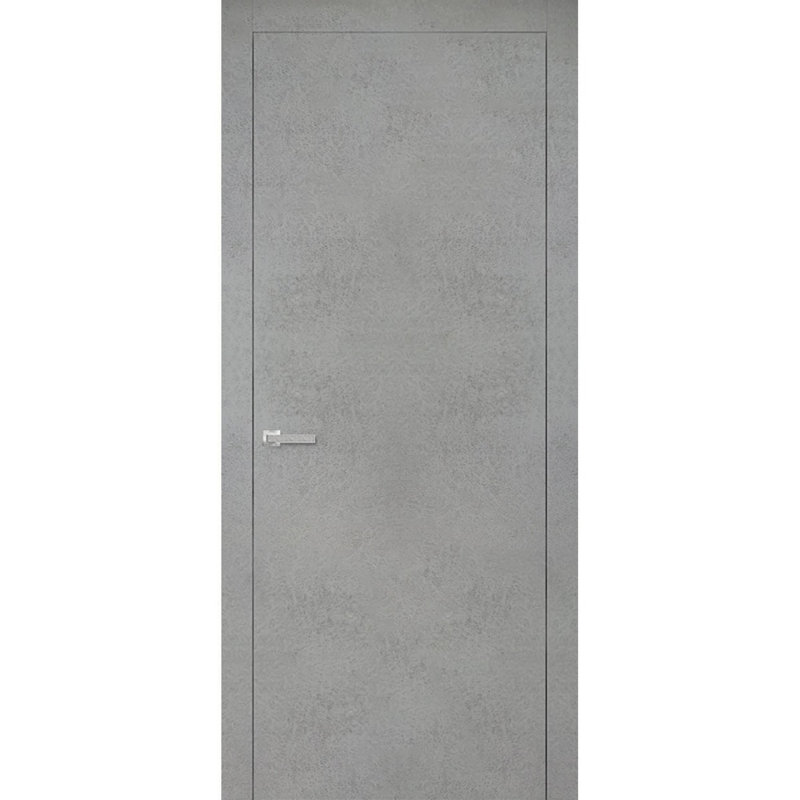 Porte intérieure moderne avec poignée | Planum 0010 | Garniture simple à panneau simple Regural | Portes de salle de bain robustes