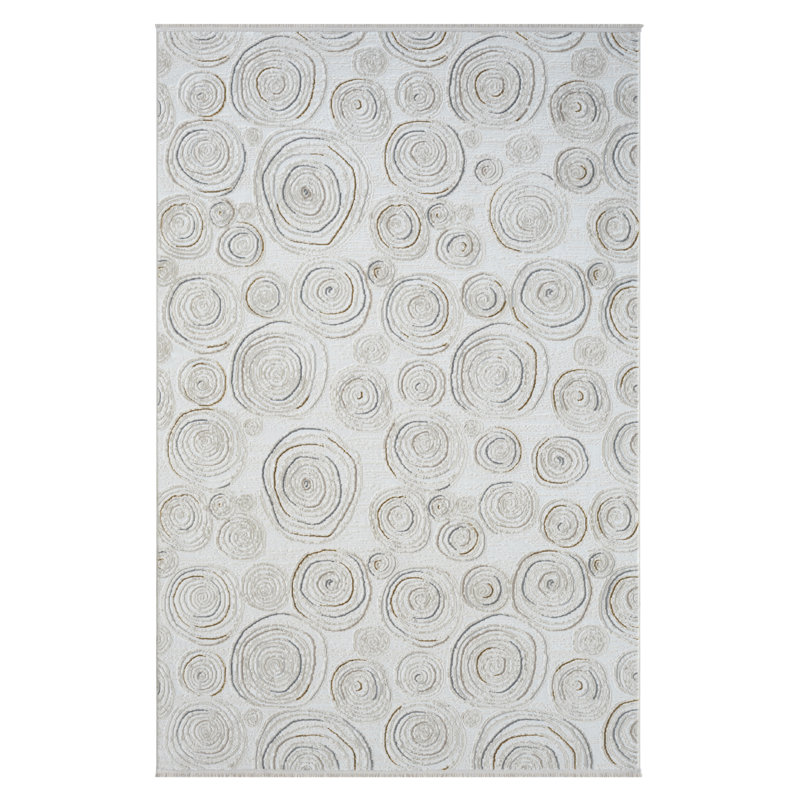 Penelope Cream Rug, Rectangle 200 x 290cm