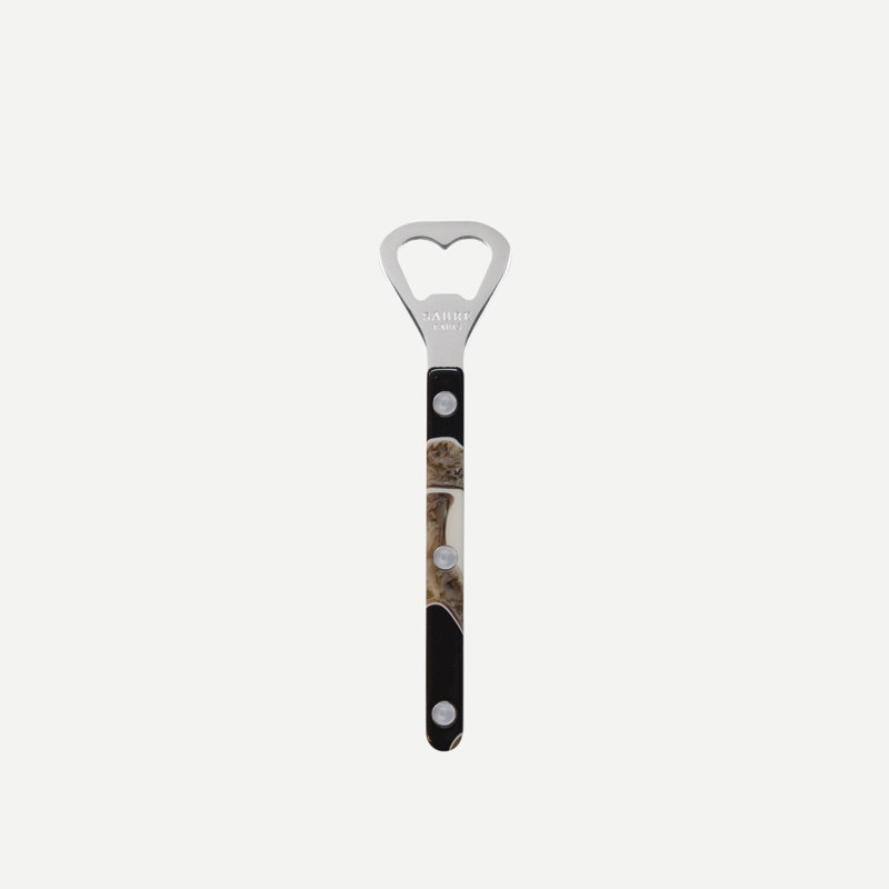 Bistrot Dune Stainless Steel Corkscrew, Black