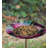Birdbath/Feeder Stake - Swirl Purple