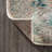 Lasley Contemporary POP Modern Abstract Vintage Faded Blue/Gray Rug-1200542389