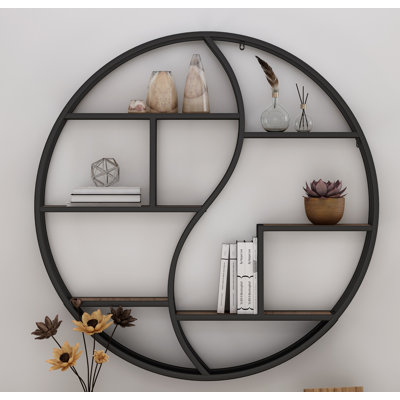 8 Piece Circle Accent Shelf