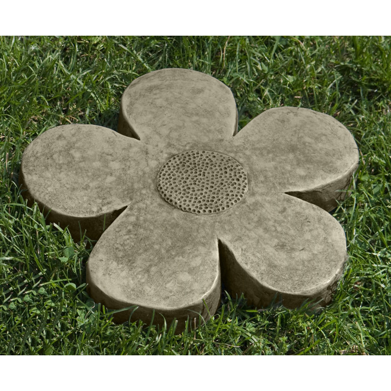 Tremplin Flower Power, Vert, H 2 po x l 12,25 po x P 12,25 po