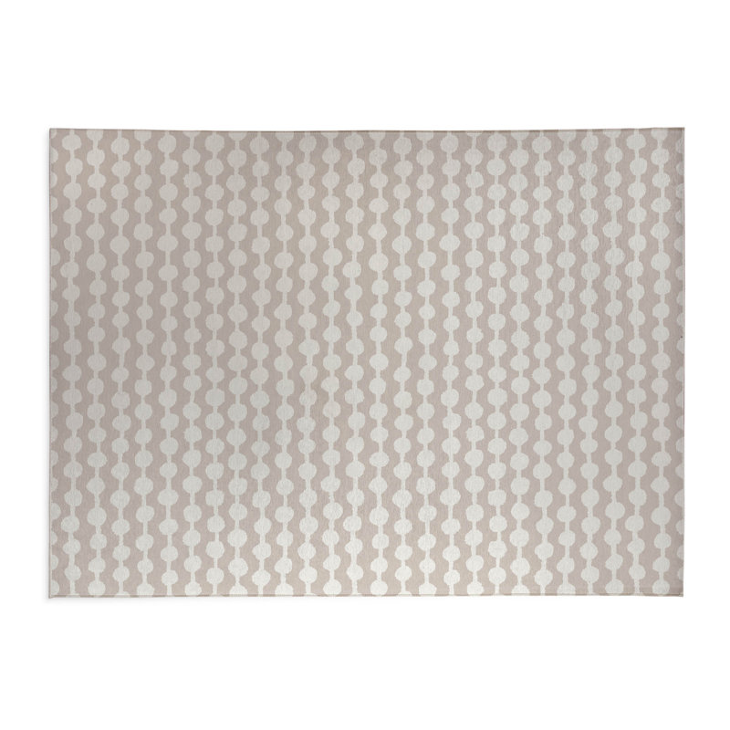 Dot Tied Non-Slip Outdoor Rug, Rectangle 3' x 5'