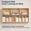 Compartment Plywood / Laminate Board Cubby