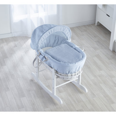 Moses Basket with Bedding with Mattress