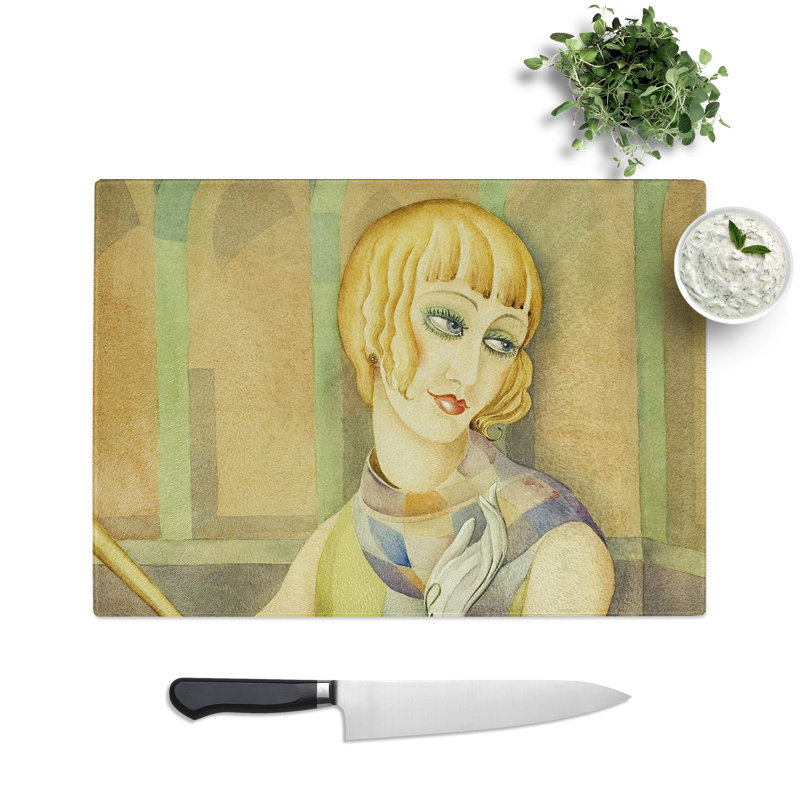 Lilli Elbe by Gerda Wegener Chopping Board, 0.4cm H x 28.5cm W x 39cm L