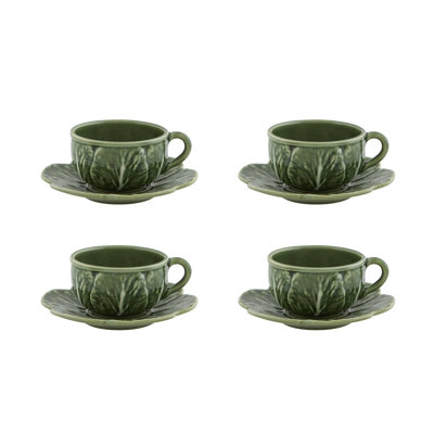 Cabbage Earthenware Teacup