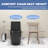 1-Piece 1.1/1.6 GPF Water-Efficient Dual-Flush Elongated Standard-Size Toilet With Soft Closing Seat-122433449
