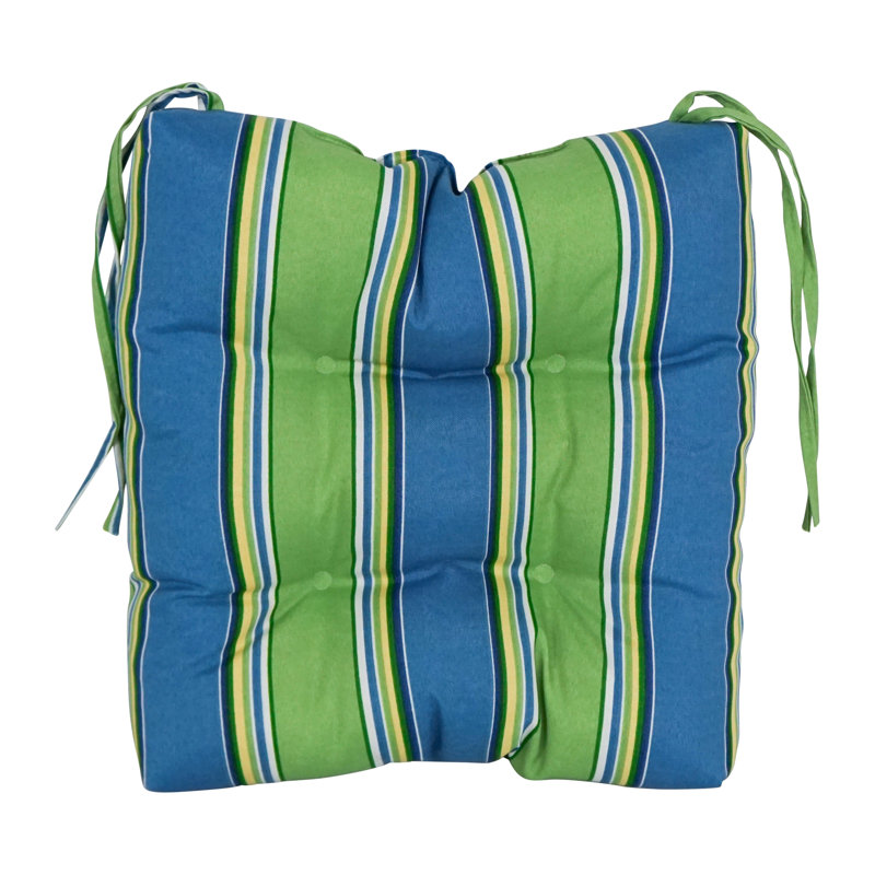 Outdoor 3.5'' Seat Cushion, Haliwell Caribbean