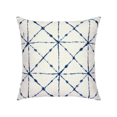 Trilogy Throw Square Indoor/Outdoor Pillow Cover & Insert by Elaine Smith
