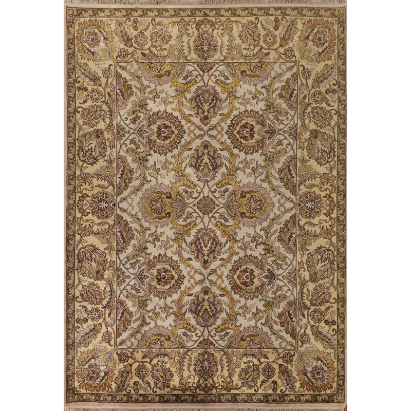 All-Over Floral Agra Indian Area Rug 9x12
