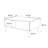 ESSENCE L97 coffee table with drawer