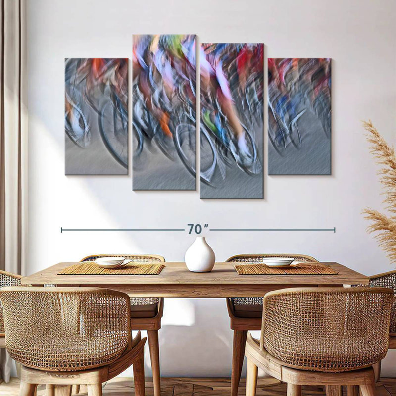 Sireci Biker Stampede, 42" H x 68" W