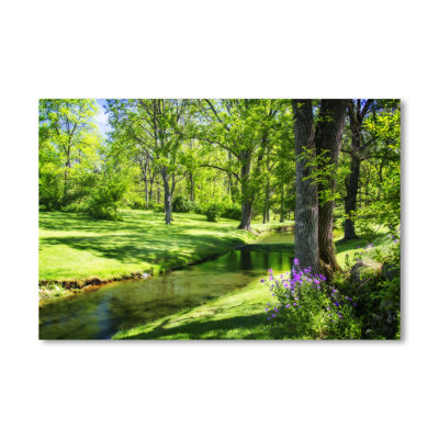 « doucement stream ii », reproduction de photo
