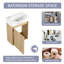 Ensemble de meuble-lavabo simple avec plateau 16 Straussview-102124894