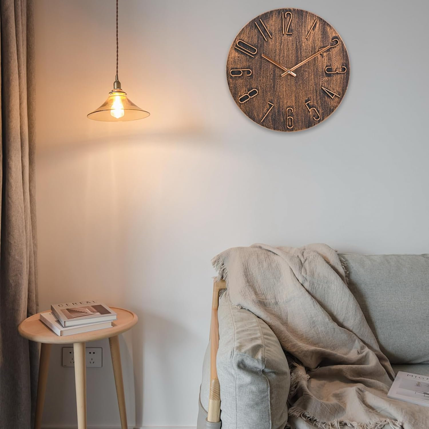 Millwood Pines Wall Clock 12