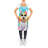 No Pattern Bib Apron