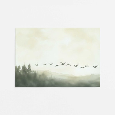 Impression de silhouettes Skyward