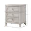 Table de chevet 3 tiroirs avec assemblage