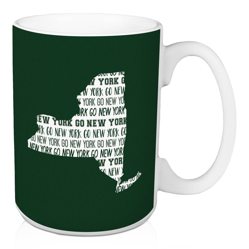 Frausto Ceramic Coffee Mug, Green