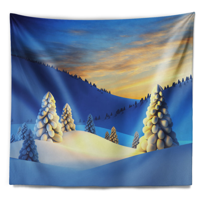 Polyester Tapestry, 32" H x 39" W