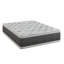 Matelas King de 37 cm (14,5 po) avec système de ressorts ensachés et mousse haute densité, base absorbante.