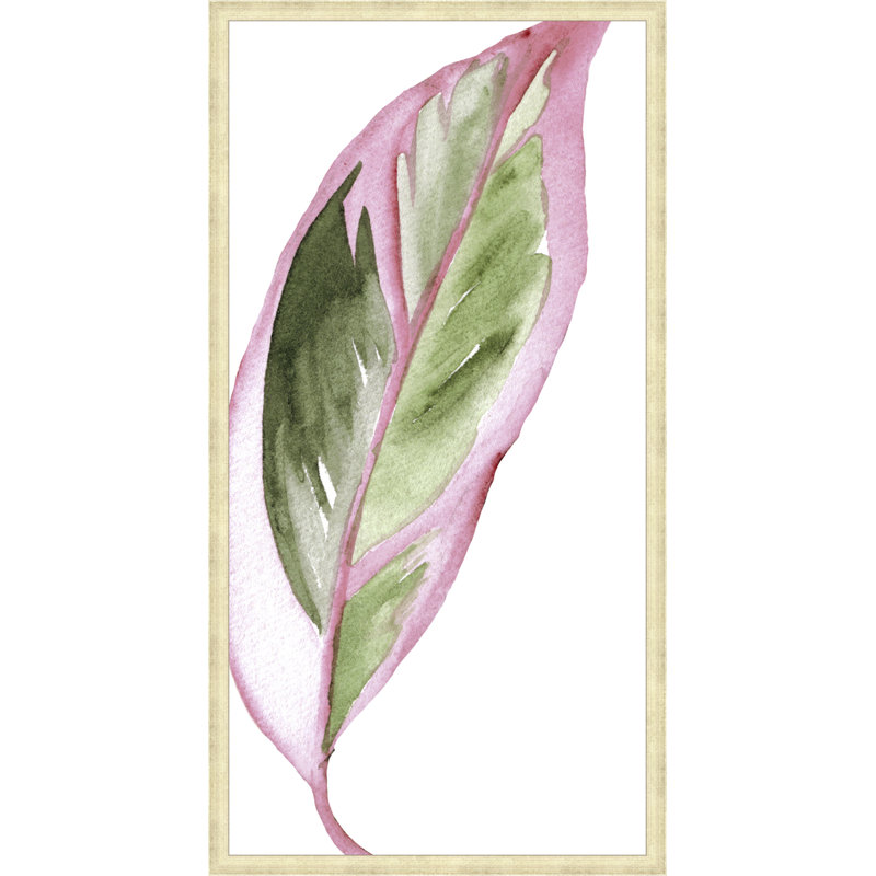 Blushing Trio 1 Painting, 56" H x 29" W x 2" D