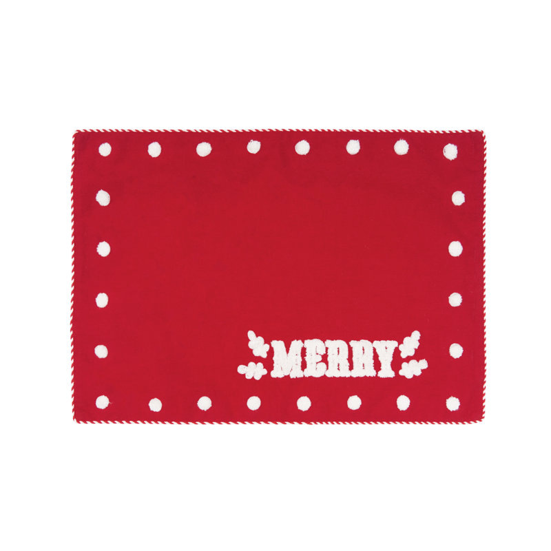 Ensemble de 4 napperons Nordic «Merry»