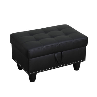 28.5"W Upholstered Ottoman