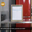 Table de travail en acier inoxydable, table de travail commerciale NSF avec tablette et pieds, P 24 po x H 34 po-875510854