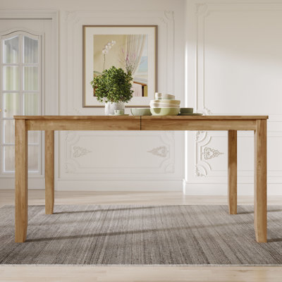 Oneda Solid Wood Top Dining Table