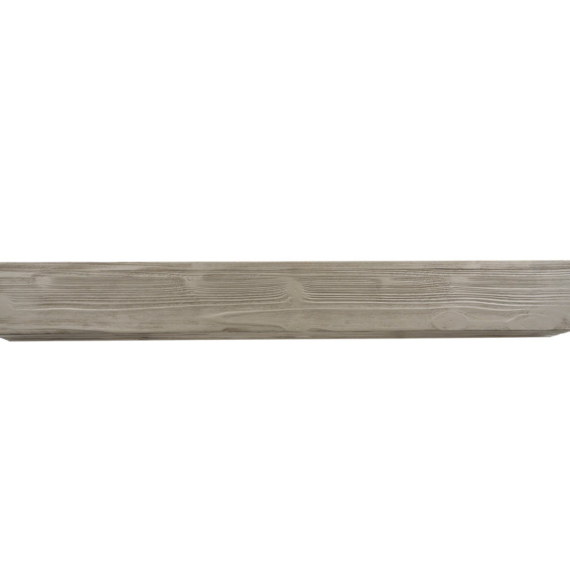 Étagère rustique en bois 72 po - foyer décoratif pour foyer