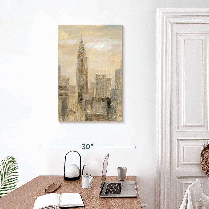 Lilie City Blocks I, 30" H x 20" W