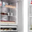 30" Bottom Freezer Built-in Refrigerator, Stainless Steel