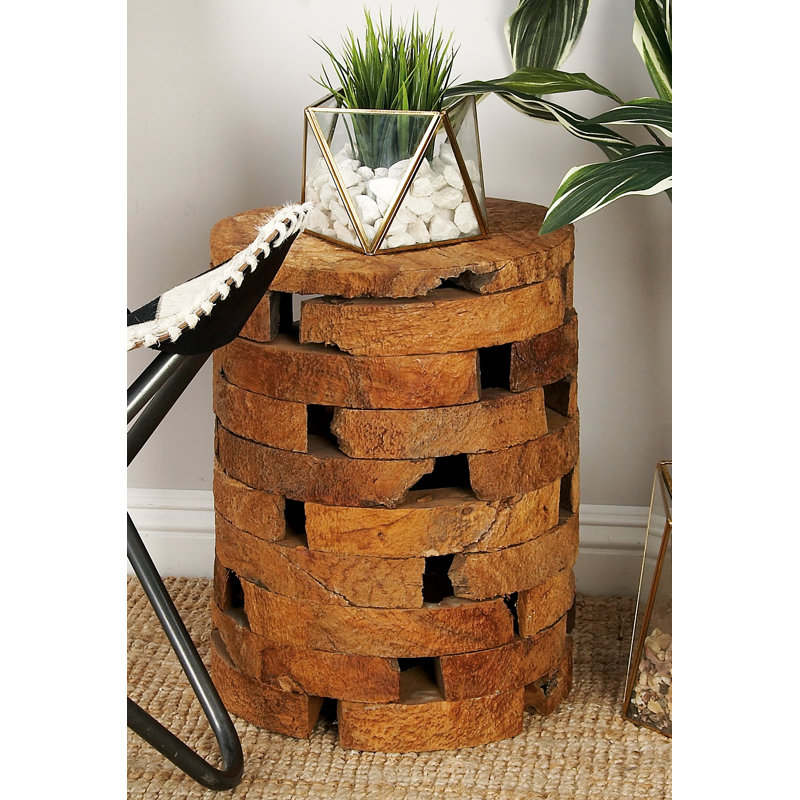 Table d'appoint Dovray, Brun foncé