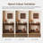 37"W Traditonal Small & Narrow Solid Wood Console Table with Shelf, Drawer, Turned Legs-1696753892