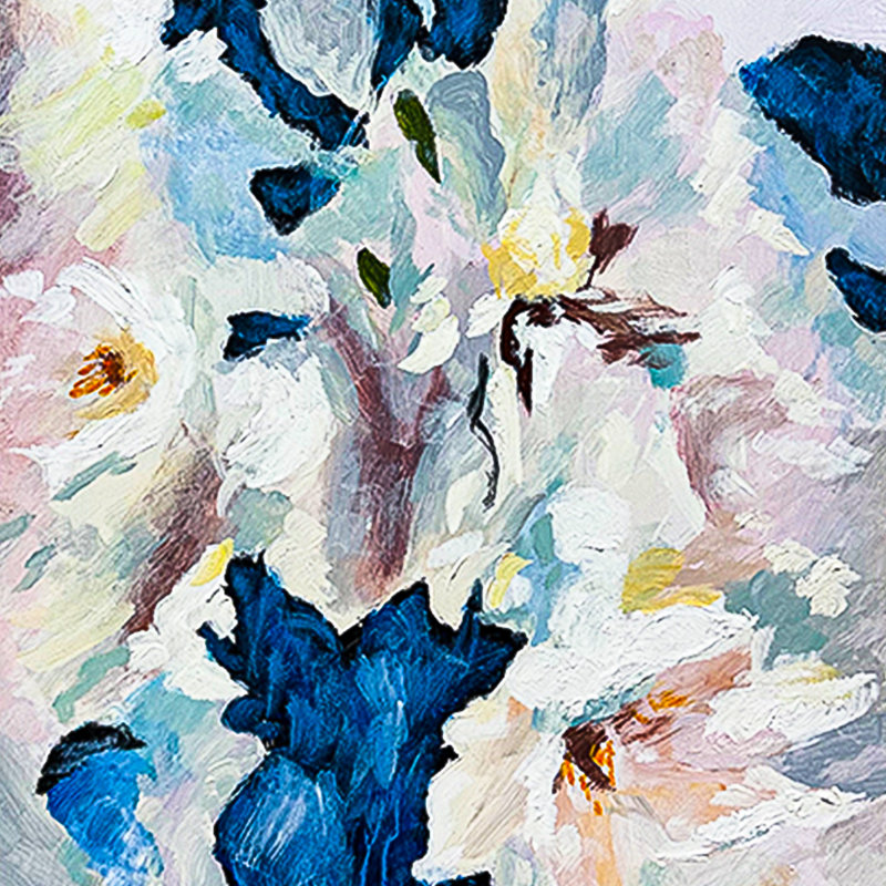 Tranquil Serenity A Abstract Oil Painting On Canvas