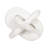 Neutral Modern Marble Oval 6" Knot Decor - 6" x 6" x 6"-946809307