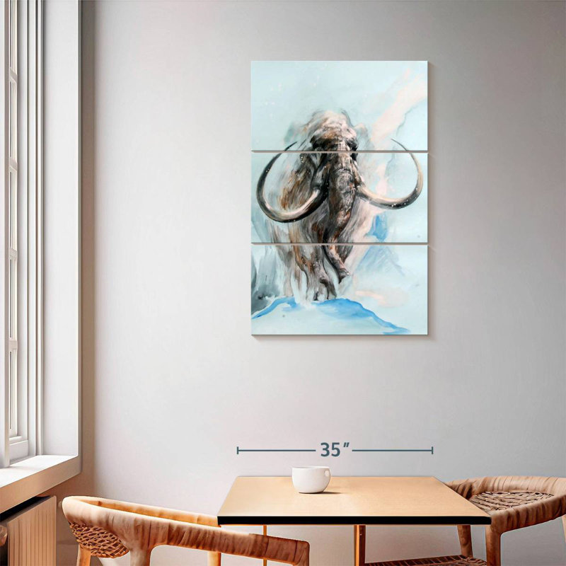 Brampt Mammoth, 57" H x 36" W
