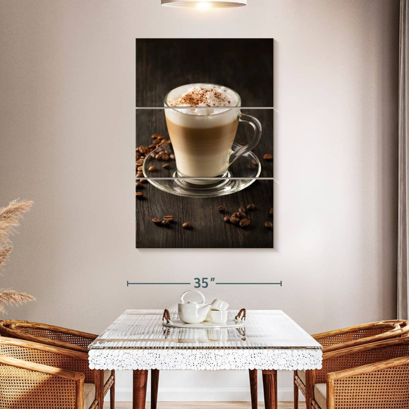 Yarlin Coffee Drink Layers, 38" H x 24" W
