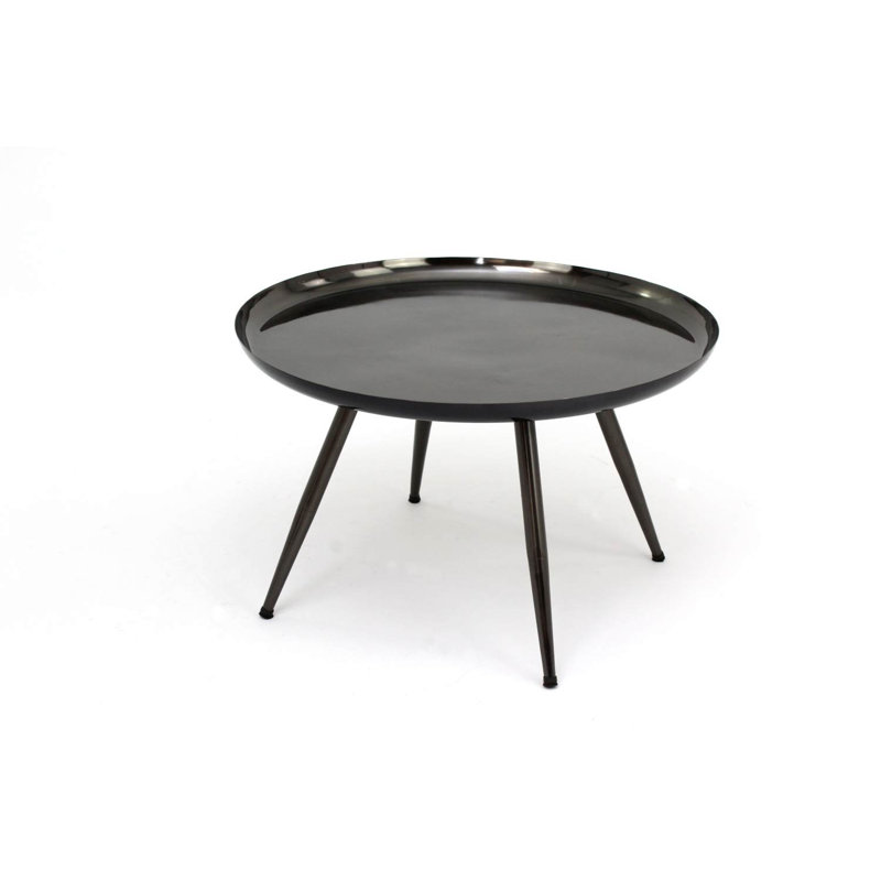 Fanelli Tray Top End Table, Black