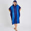 Stripe Hooded Towel Poncho