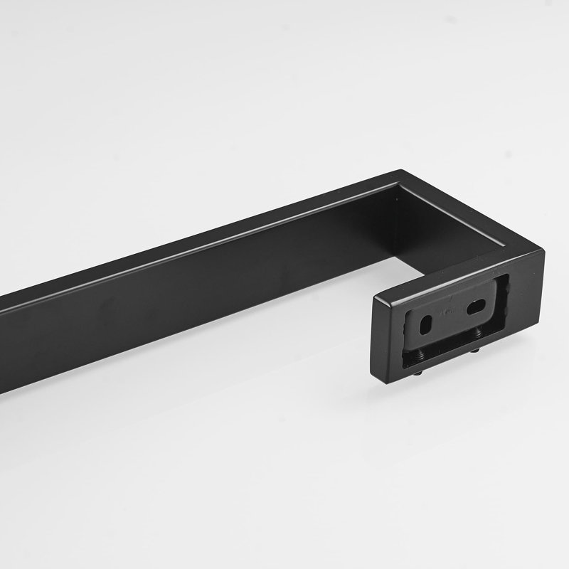 Barre à serviettes murale 24,4 po, Noir mat