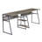 Varnell Steel Writing Desk-393178542