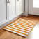 Premium Machine Washable Cerrito AMF528 Orange Rug
