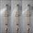Kree Collection 24" Slide Bar Handheld Shower Head Set with 72" Flexible Hose - Brushed Gold-93387716